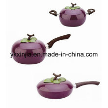 Kitchenware Aluminum Fruit Frying Pan Sauce Pan Sauce Pot Cookware